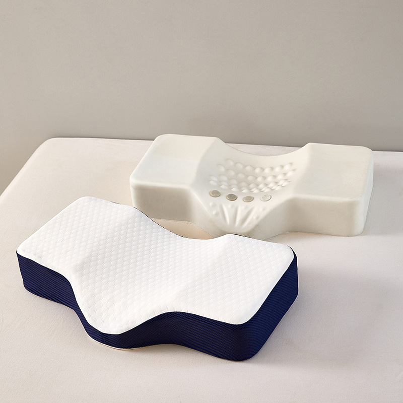 Memory Foam Orthopedic Pillow Neck Pain - Almohada Ortopédica Cóncava para Masaje Cervical,