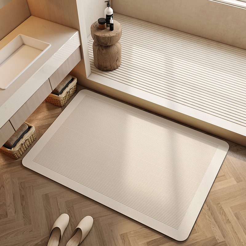 Quick Dry Diatomite Bath Mat - Alfombra de Baño de Diatomita Súper