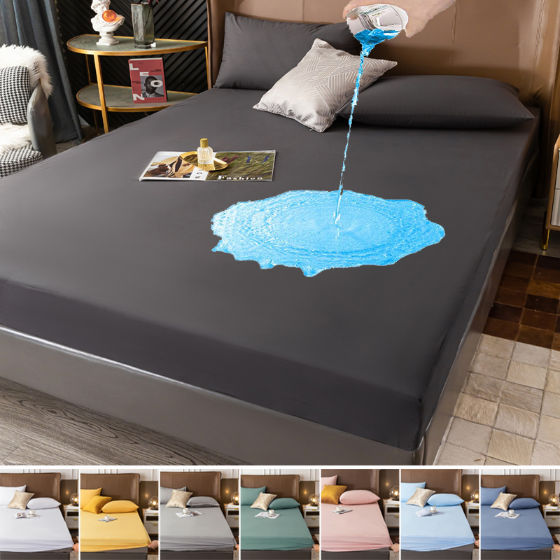 Waterproof Mattress Protector Breathable - Fundas de colchón 100% impermeables, Protector