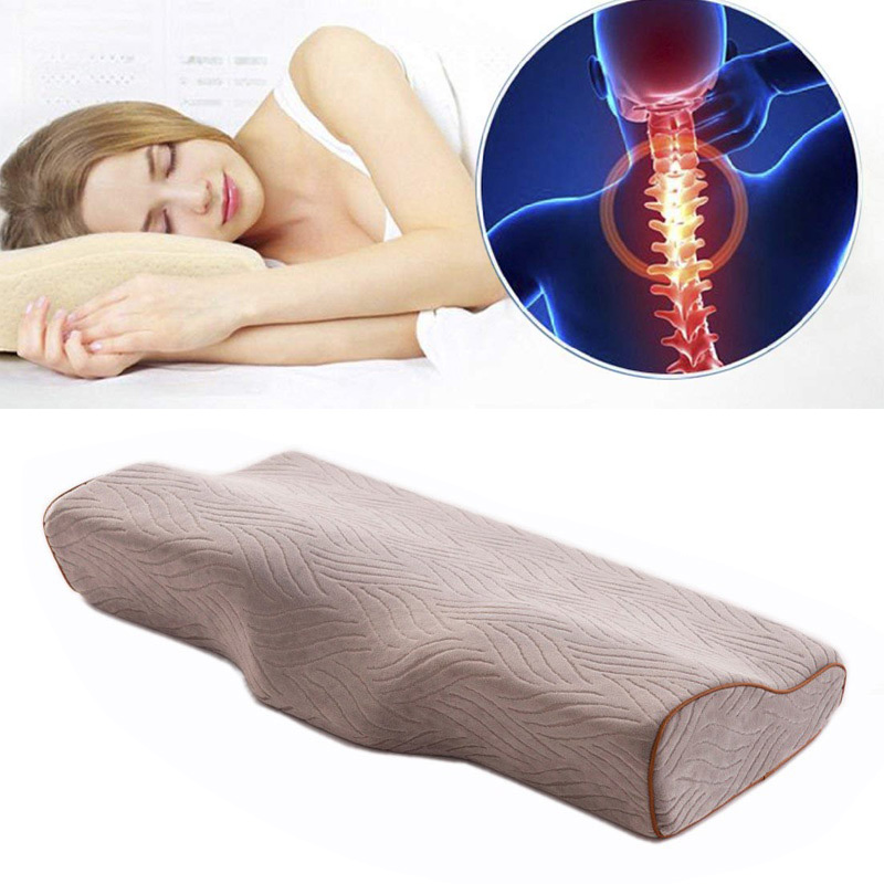 Memory Foam Orthopedic Pillow Neck Pain - Almohada de masaje ortopédica para el