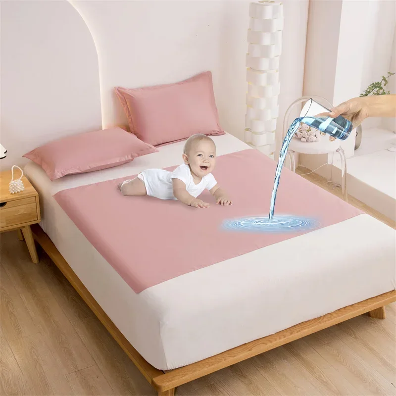 Waterproof Mattress Protector Breathable - Estera de pañales lavable de tela