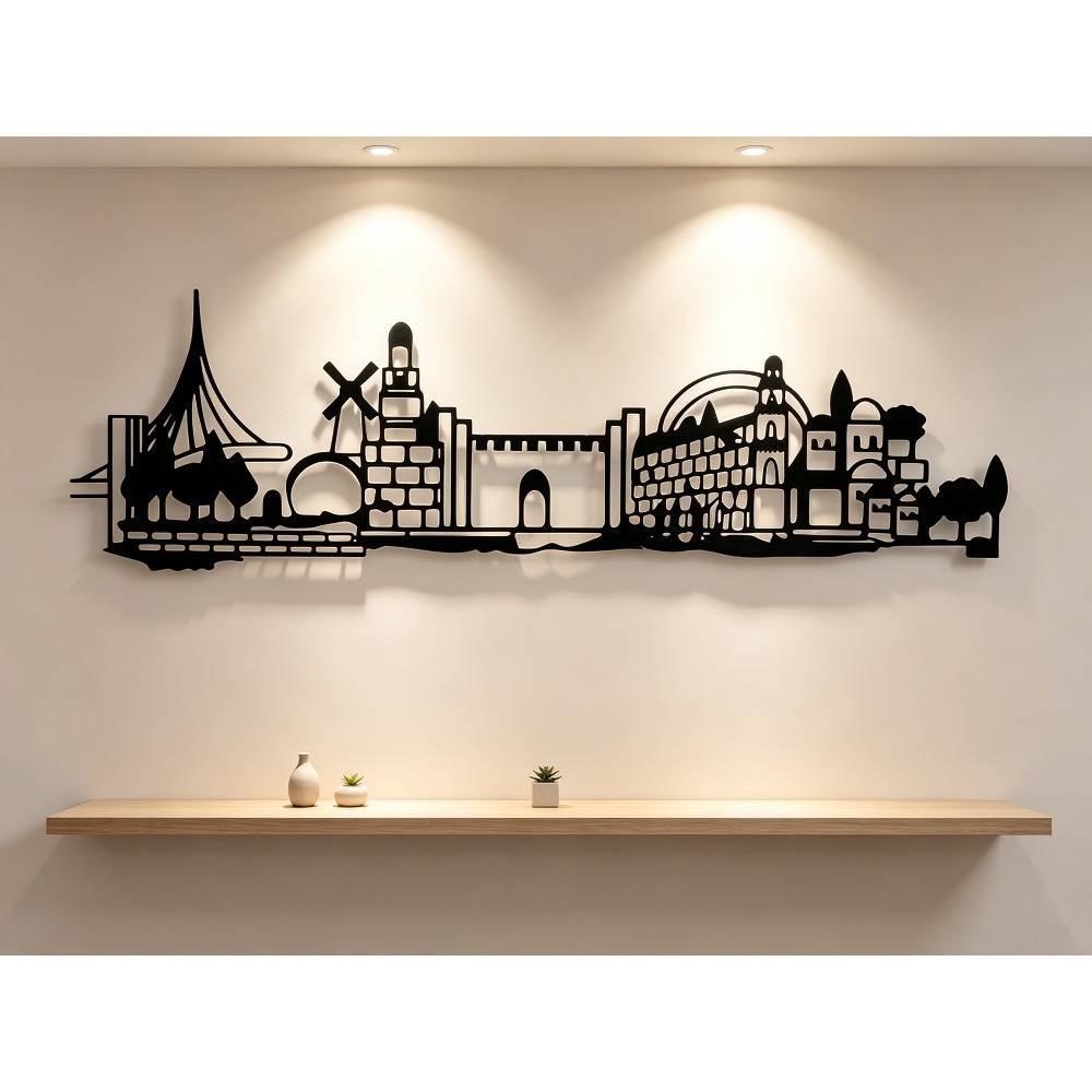 Home Decor - CIFBUY Arte de pared de metal,