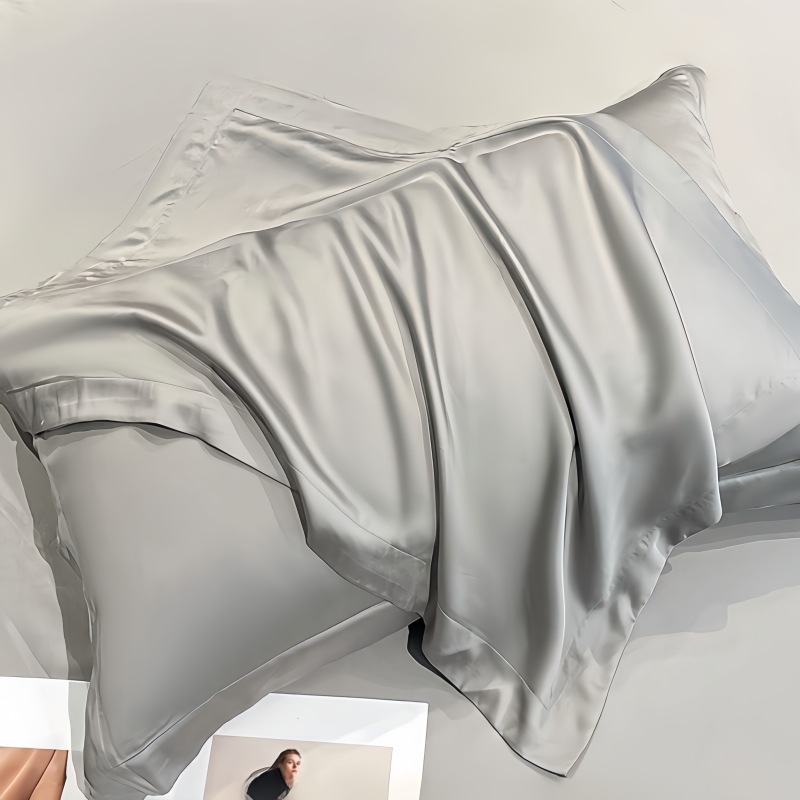 Satin Silk Pillowcase Hair Skin - 23 Momme 2 piezas Funda de