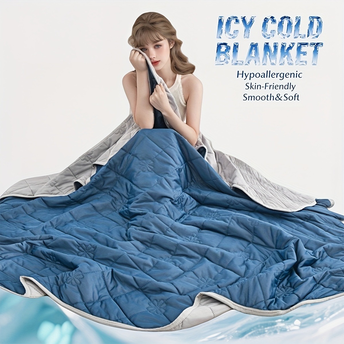 Cooling Blanket Hot Sleepers - Manta refrescante para personas que duermen