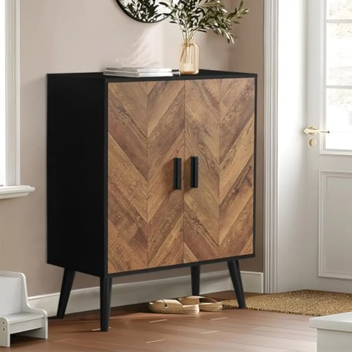 Storage & Organization - Mueble de Almacenamiento con Dos Estantes
