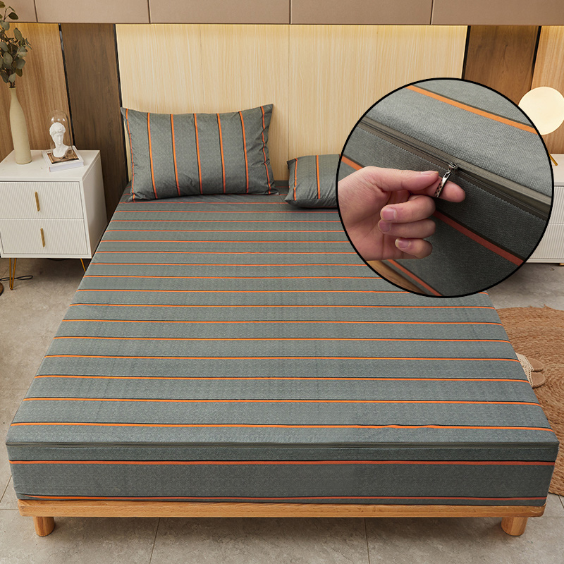 Waterproof Mattress Protector Breathable - Funda de colchón impermeable estampada con
