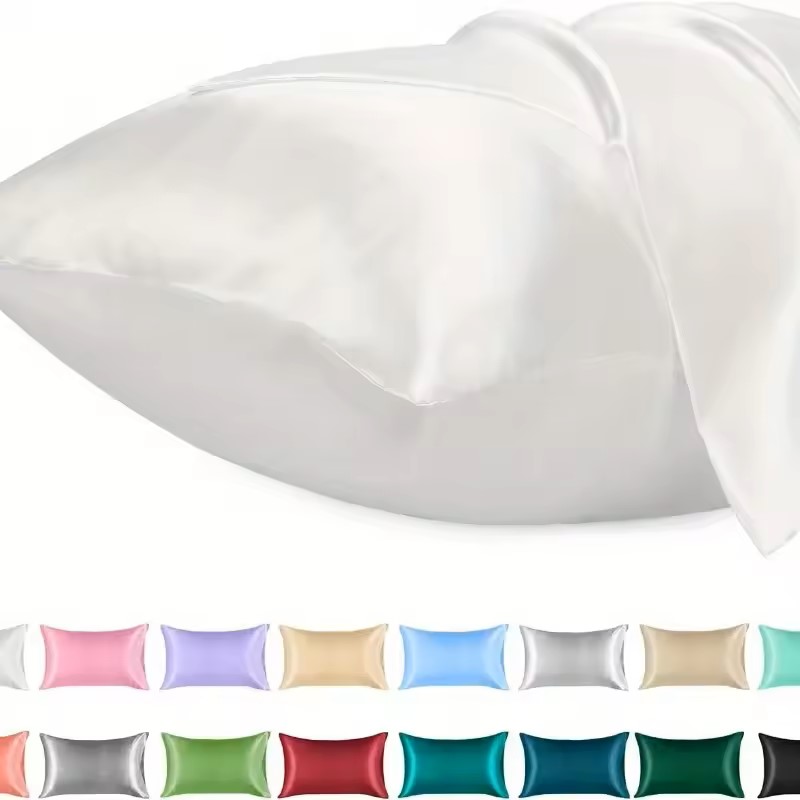 Satin Silk Pillowcase Hair Skin - 1 Funda de Almohada de Satén