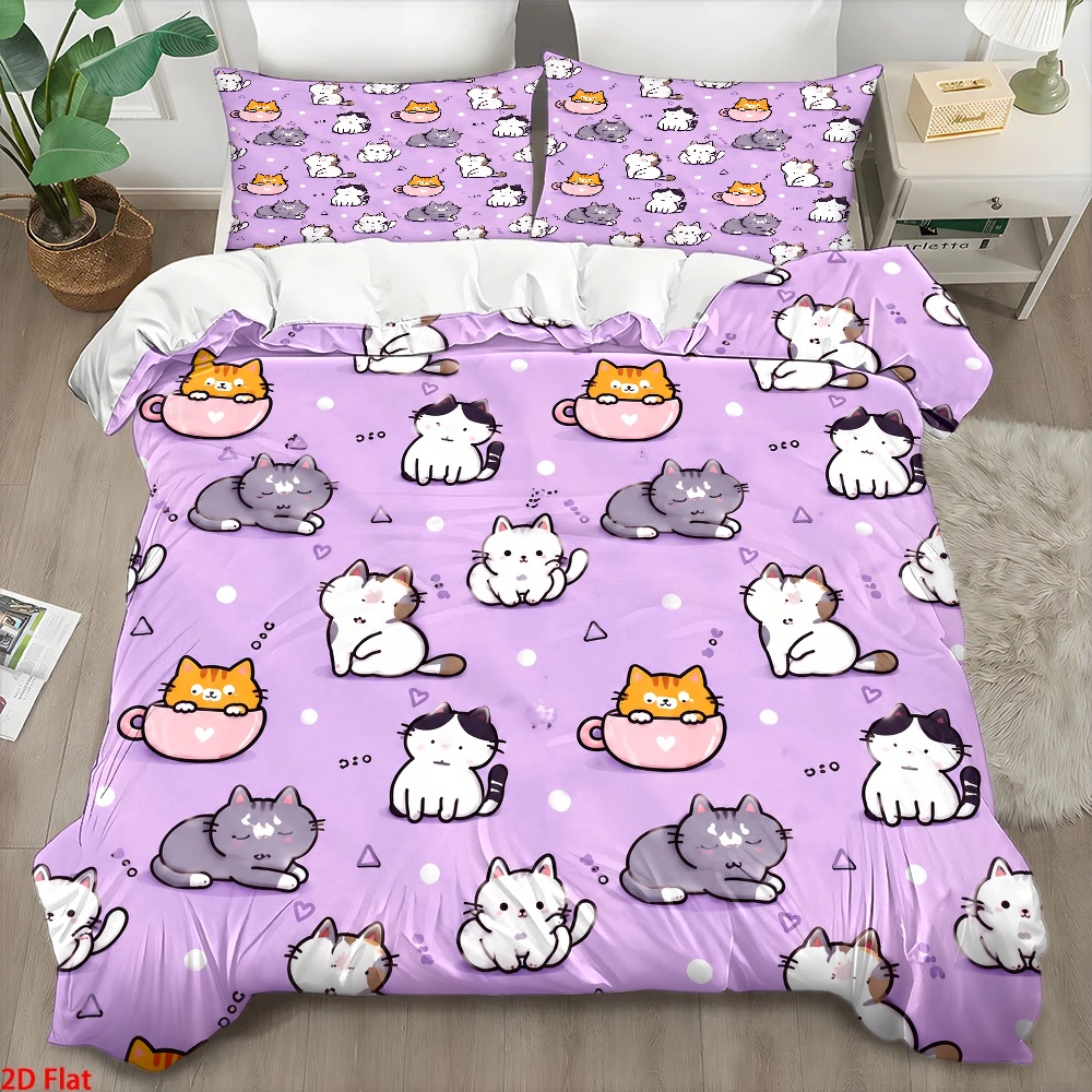 Duvet Cover Sets With Zipper - Juego de Funda Nórdica con Estampado