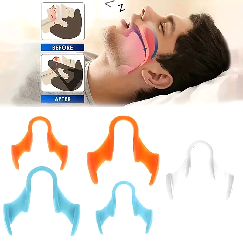 Anti Snore Contour Pillow - 10 Dilatadores Nasales de Silicona, Clip