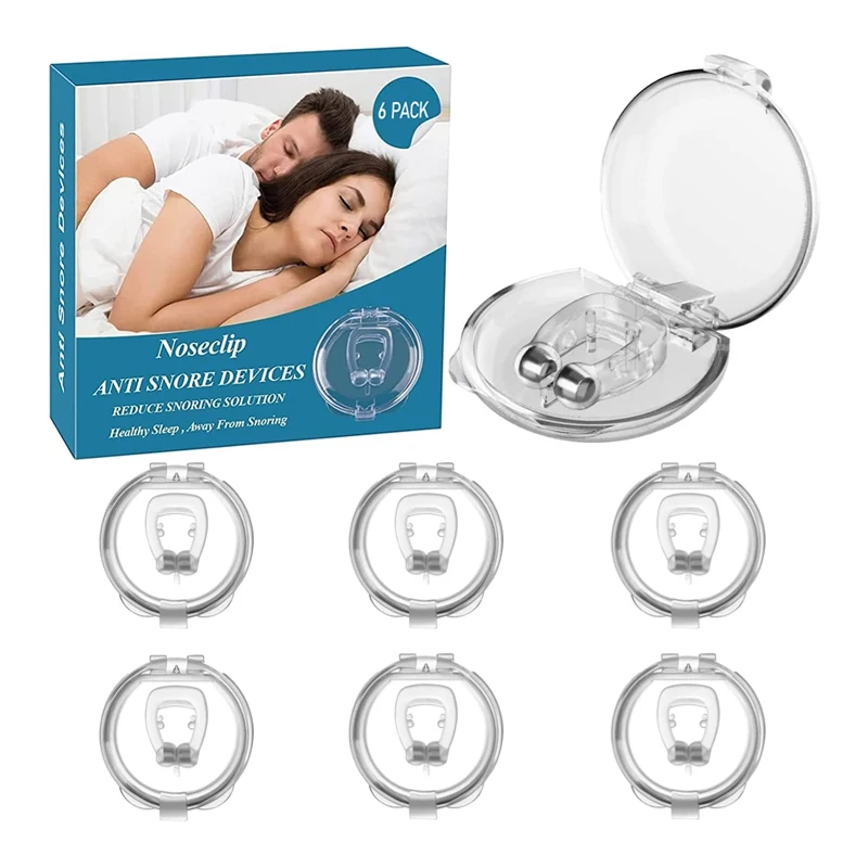 Anti Snore Contour Pillow - Dispositivo antironquidos, Clip de silicona para