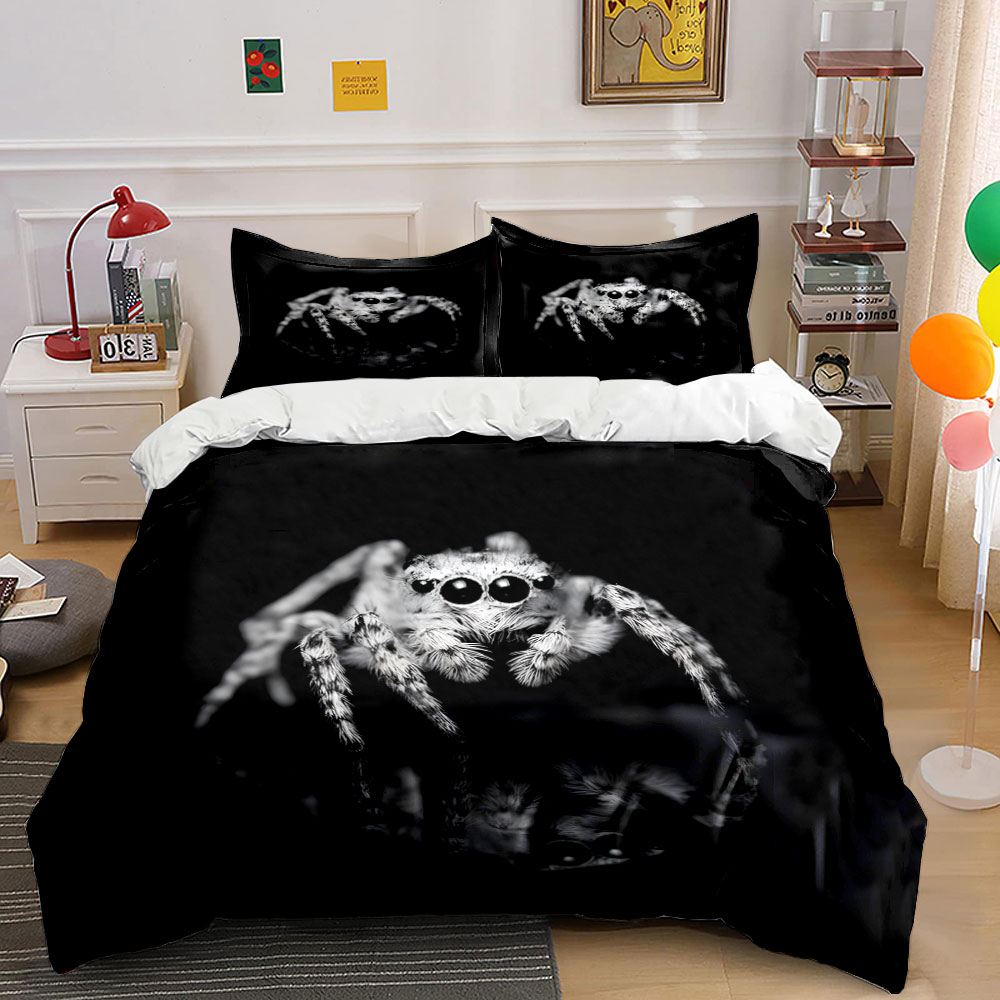 Duvet Cover Sets With Zipper - Juego de funda nórdica con estampado
