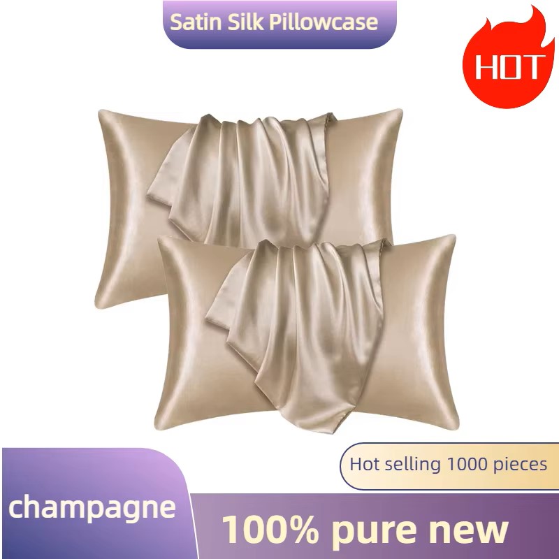 1/2 Fundas de Almohada de Seda - Satin Silk Pillowcase Hair Skin reseña y precio