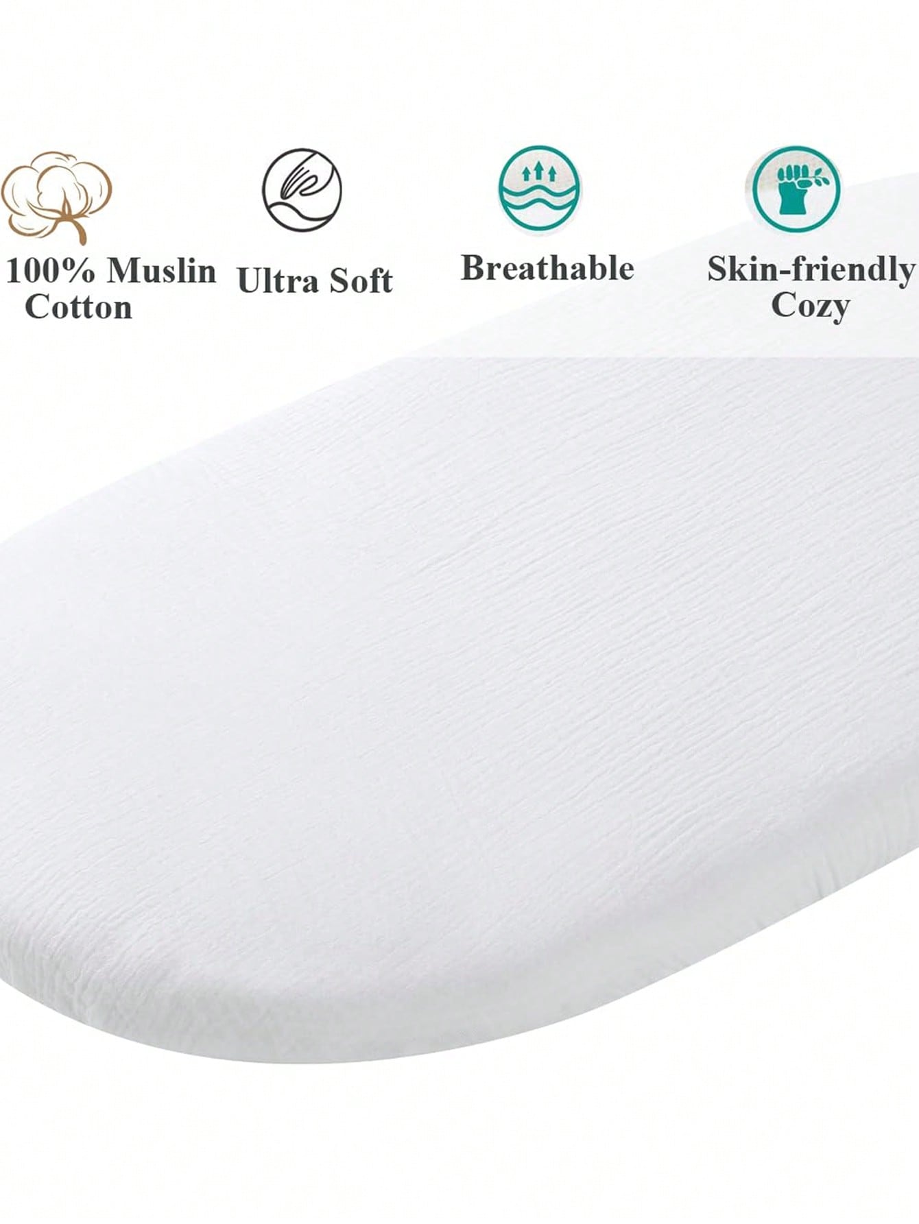 Paquete de 2 fundas para cambi - Muslin Cotton Bedspread reseña y precio