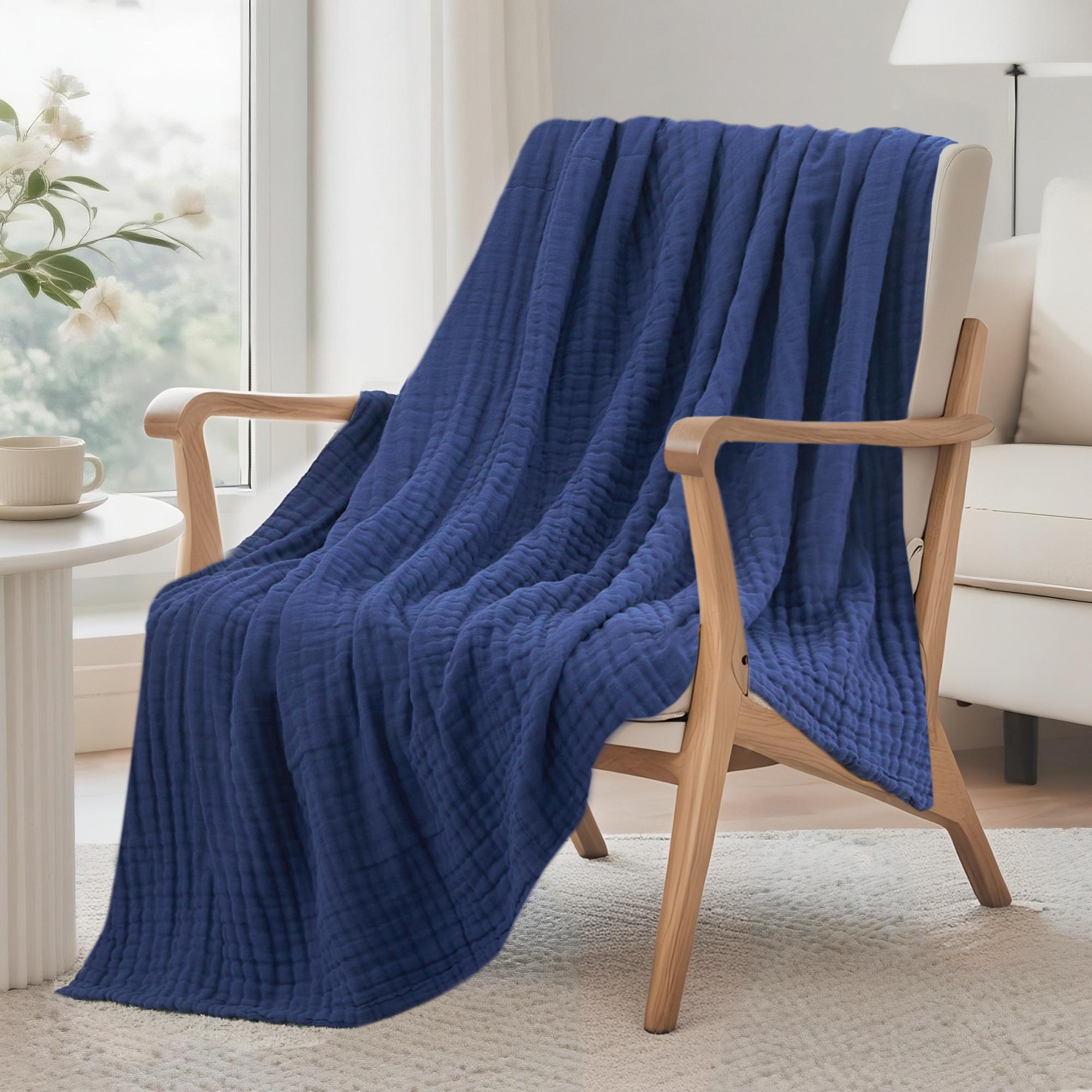 Manta de Muselina 100% Algodón - Muslin Cotton Bedspread reseña y precio