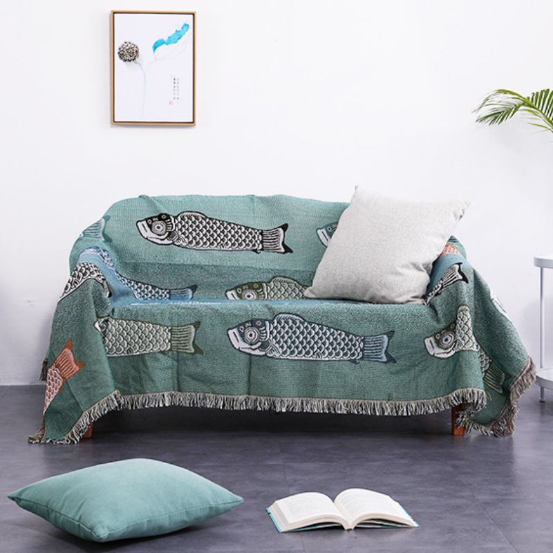 Manta moderna y sencilla con e - Boho Throw Blanket Fringe reseña y precio