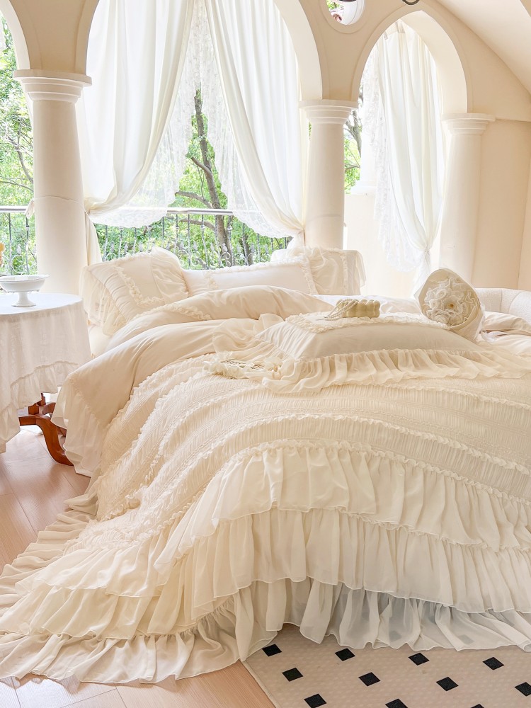 Juego de cama 100% algodón est - Aesthetic Floral Duvet Cover reseña y precio
