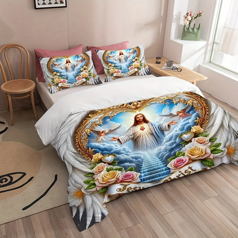 Juego de Ropa de Cama con Dise - Duvet Cover Sets With Zipper reseña y precio