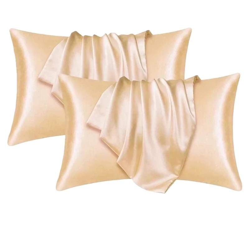 1/2 Fundas de Almohada de Seda - Satin Silk Pillowcase Hair Skin reseña y precio