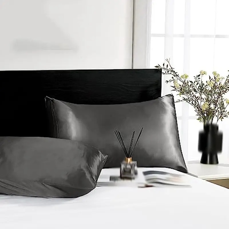 1/2 Fundas de Almohada de Seda - Satin Silk Pillowcase Hair Skin reseña y precio