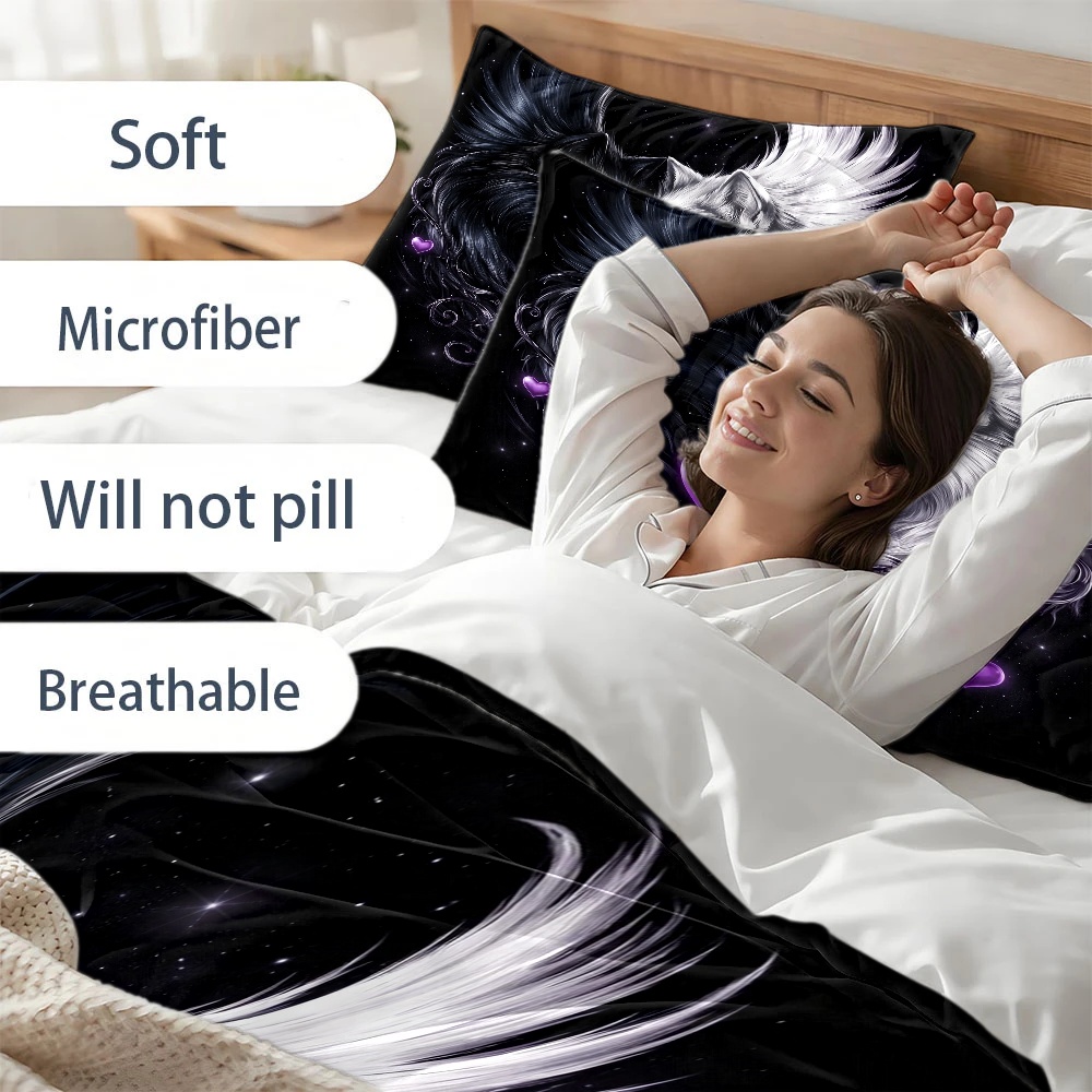Juego de funda nórdica de 3 pi - Duvet Cover Sets With Zipper reseña y precio