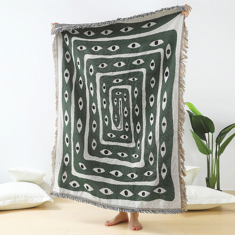 Manta textil de serpiente para - Boho Throw Blanket Fringe reseña y precio