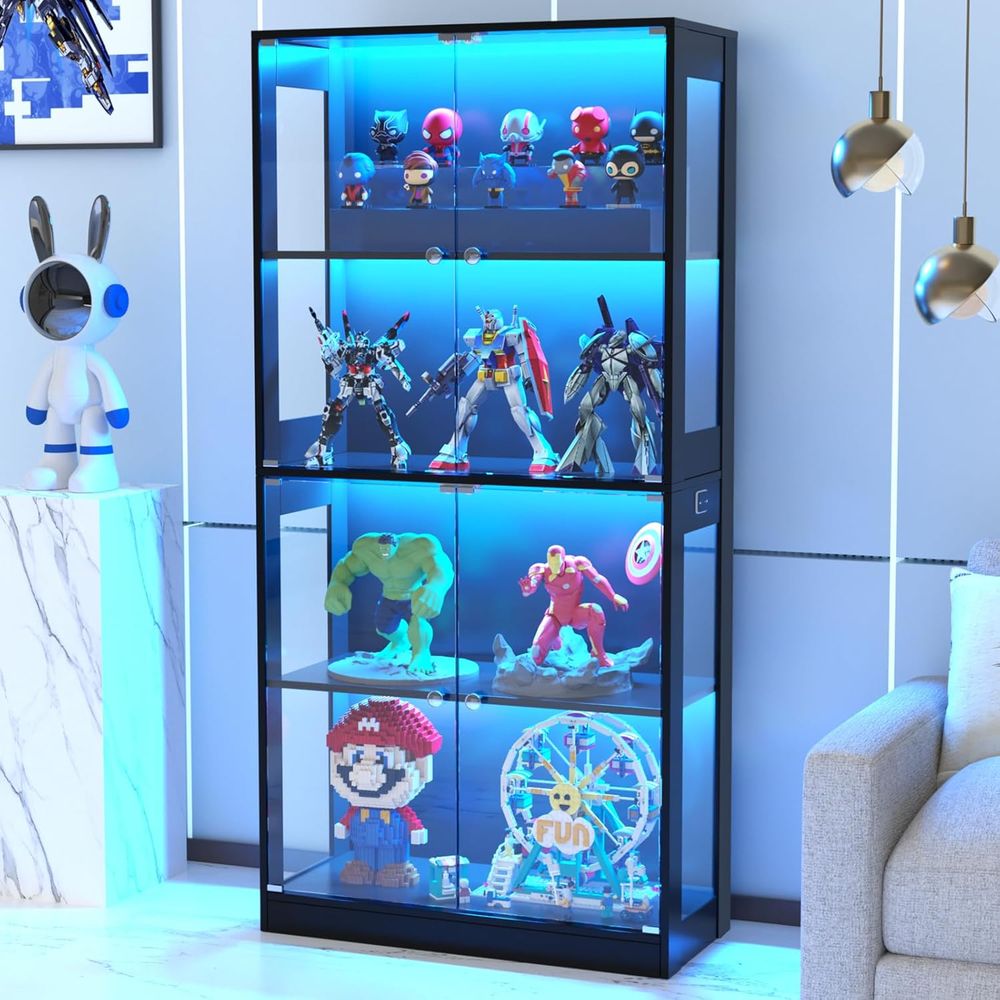 Vitrina de Vidrio de 65 Pulgad - Storage & Organization reseña y precio