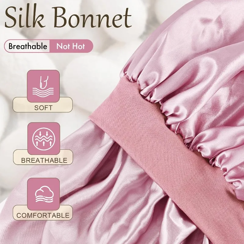 Juego de funda de almohada de  - Satin Silk Pillowcase Hair Skin reseña y precio
