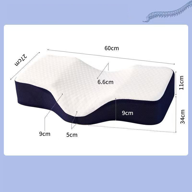 Almohada Ortopédica Cóncava pa - Memory Foam Orthopedic Pillow Neck Pain reseña y precio