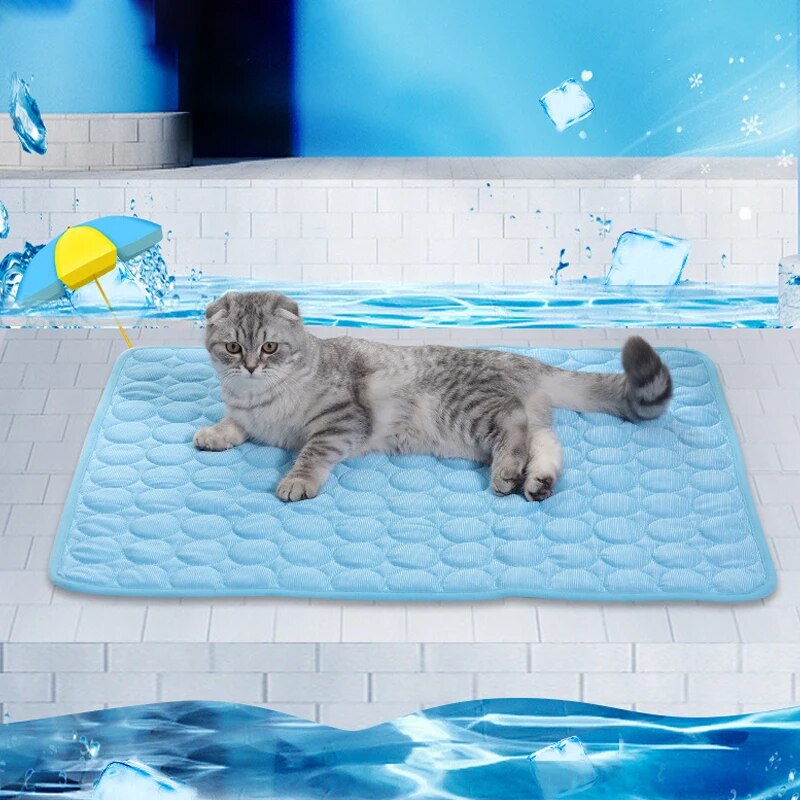 Esteras de hielo para mascotas - Cooling Blanket Hot Sleepers reseña y precio