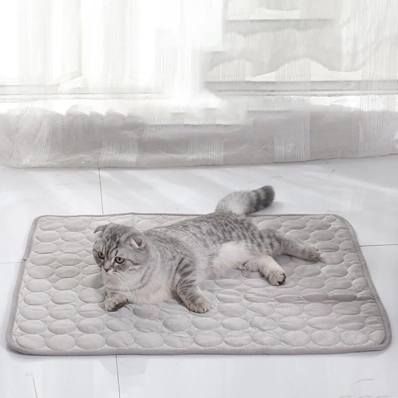 Esteras de hielo para mascotas - Cooling Blanket Hot Sleepers reseña y precio