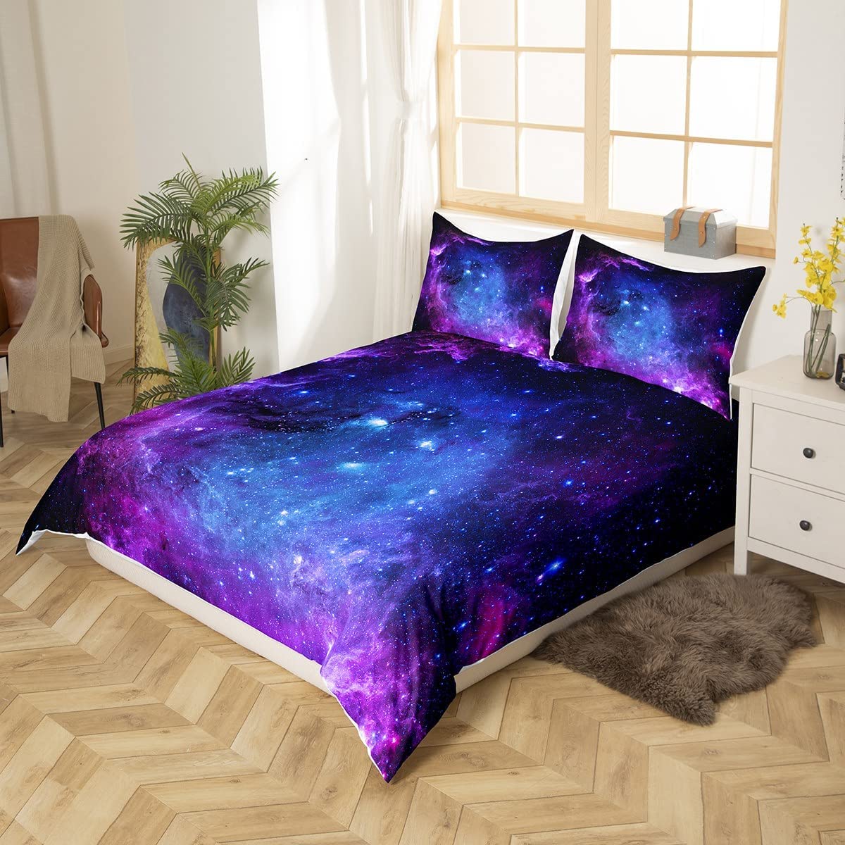 Juego de funda nórdica Galaxy  - Duvet Cover Sets With Zipper reseña y precio