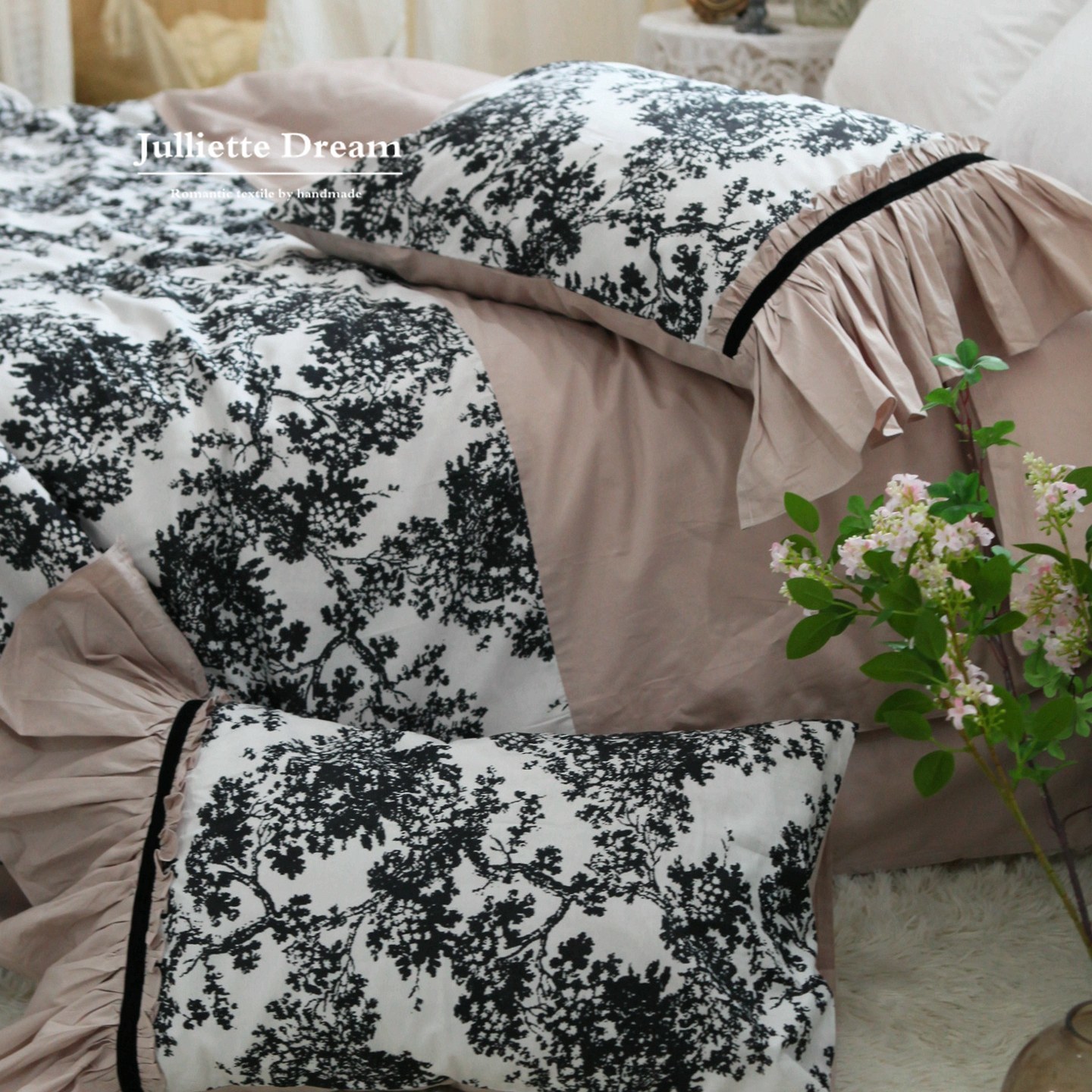 Juego de Ropa de Cama Estilo P - Aesthetic Floral Duvet Cover reseña y precio