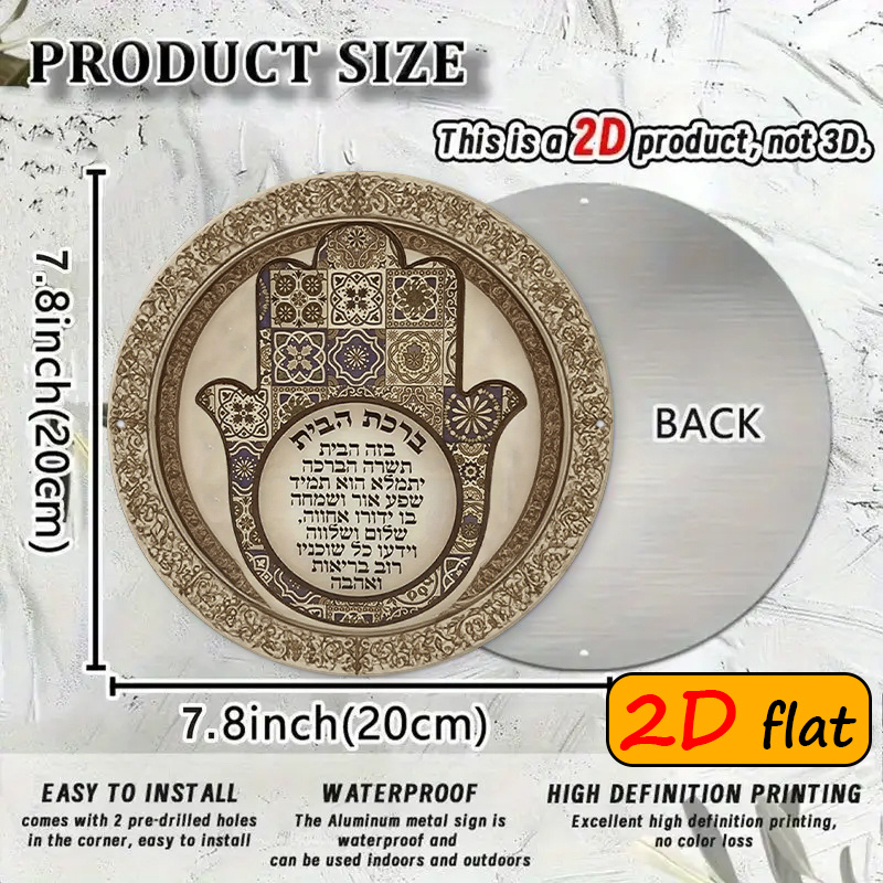 CIFBUY Exotic Hamsa Hand - Art - Home Decor reseña y precio