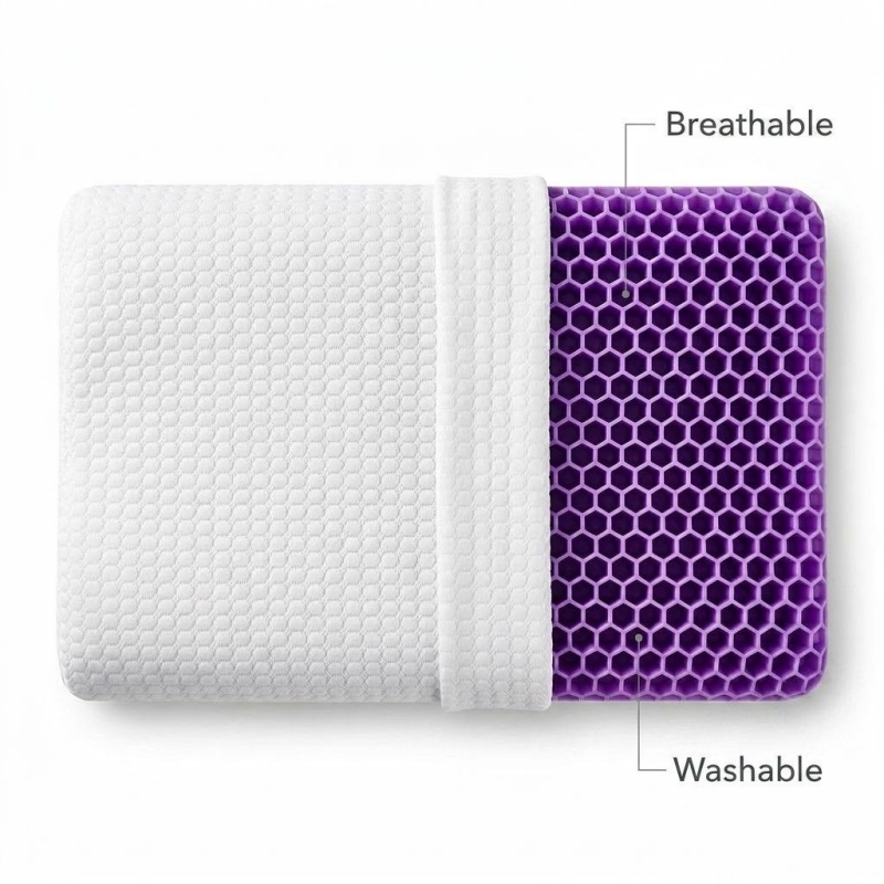 Almohada de Pectina TPE Transp - Anti Snore Contour Pillow reseña y precio