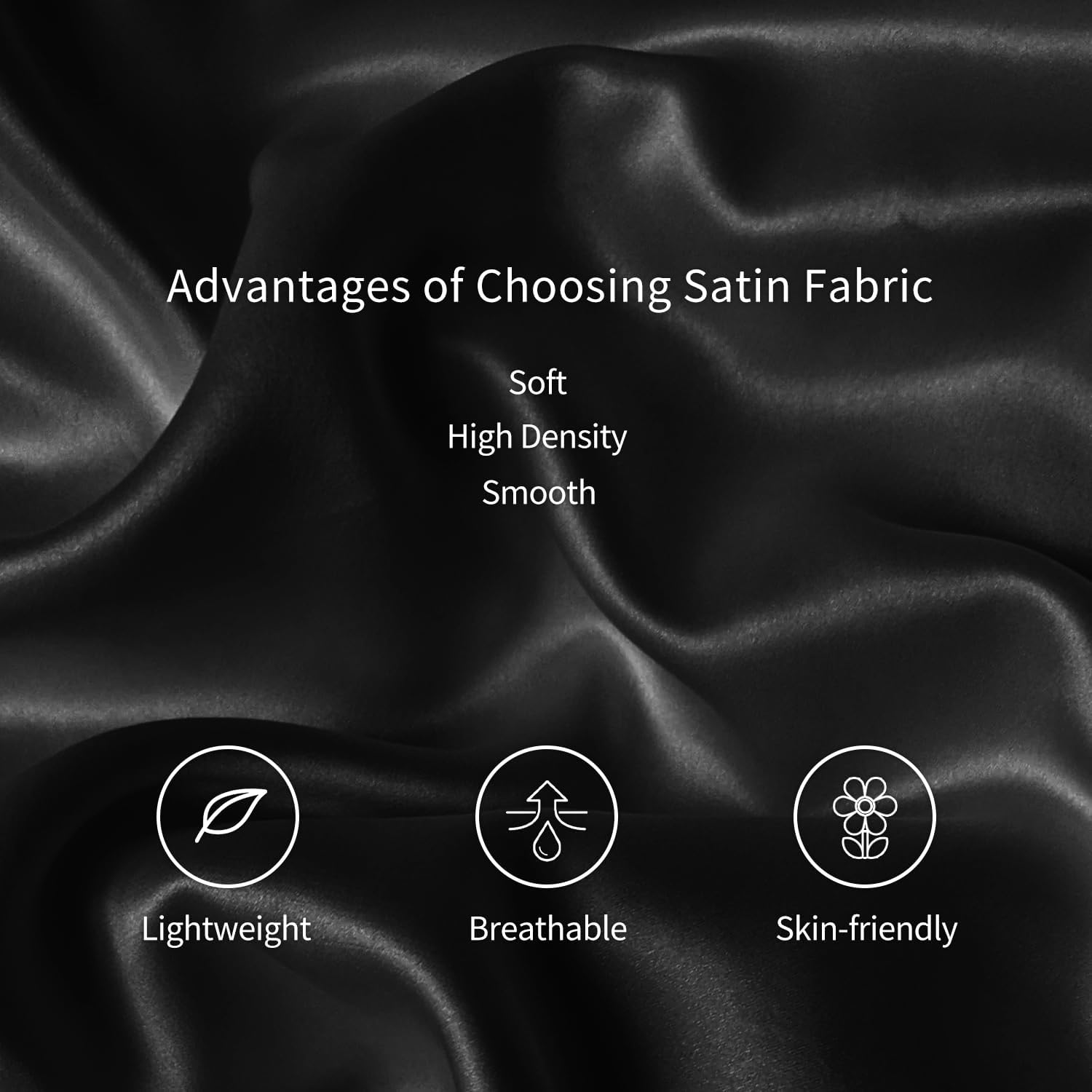 Paquete de 2 fundas de almohad - Satin Silk Pillowcase Hair Skin reseña y precio