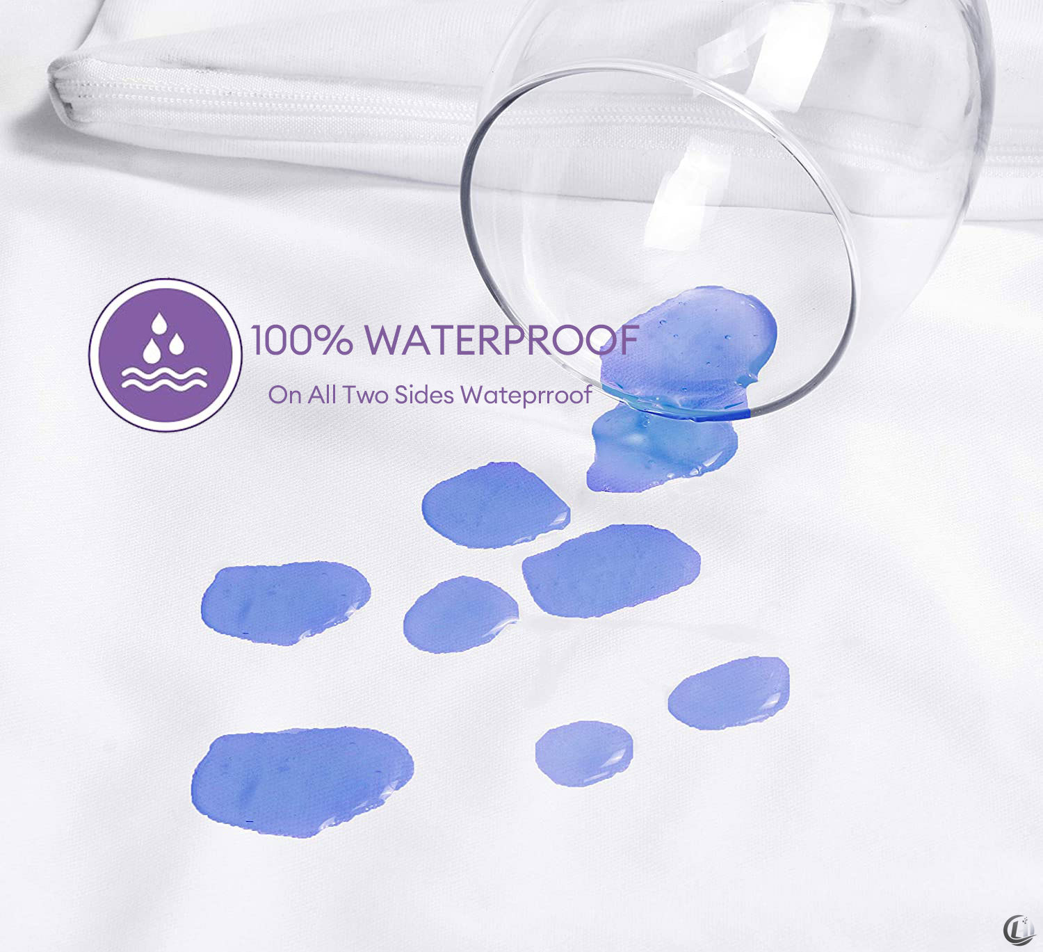 1 pieza de protector de colchó - Waterproof Mattress Protector Breathable reseña y precio