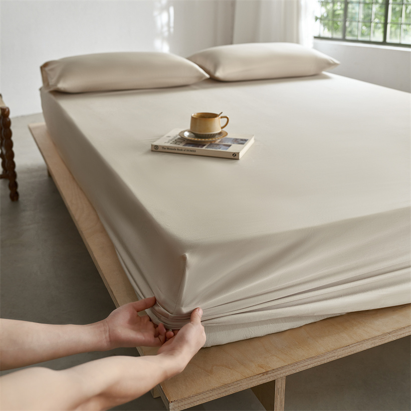 Sábana Ajustable 100% Seda de  - Fitted Bed Sheets Deep Pocket reseña y precio