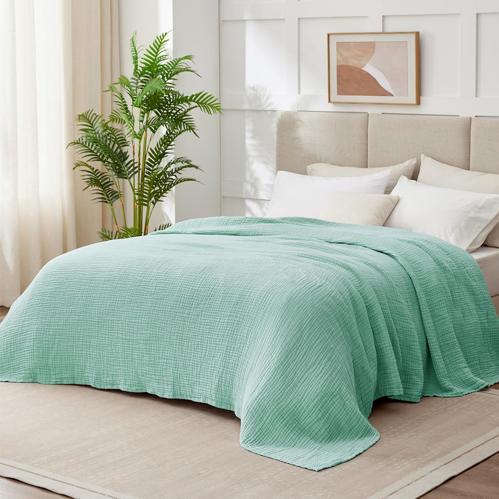 Mantas de Muselina de Algodón  - Muslin Cotton Bedspread reseña y precio