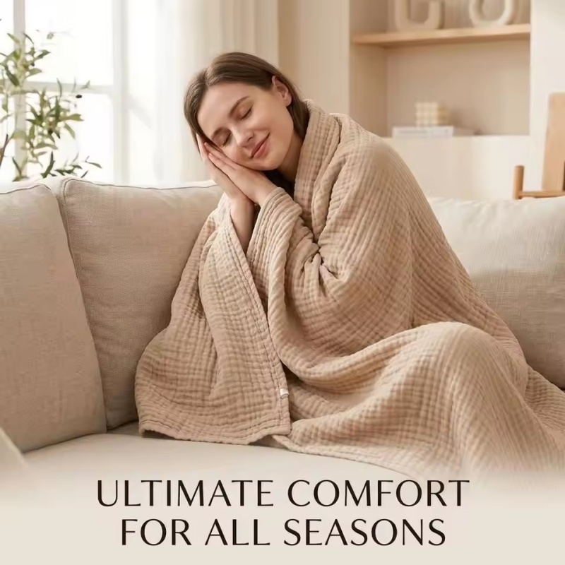 Mantas de Muselina de Algodón  - Muslin Cotton Bedspread reseña y precio
