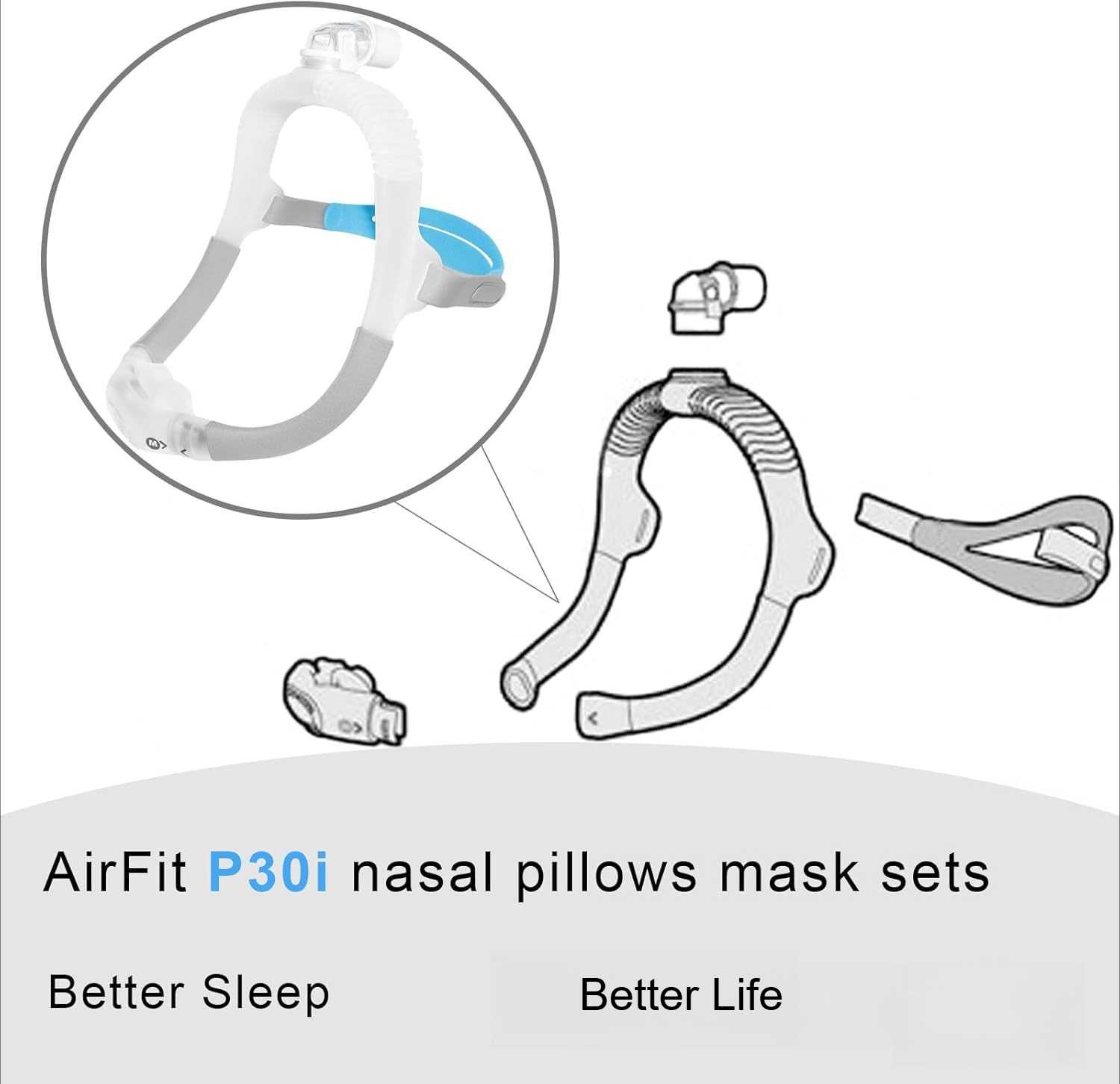 Mascarilla Nasal CPAP FitAirFi - Anti Snore Contour Pillow reseña y precio
