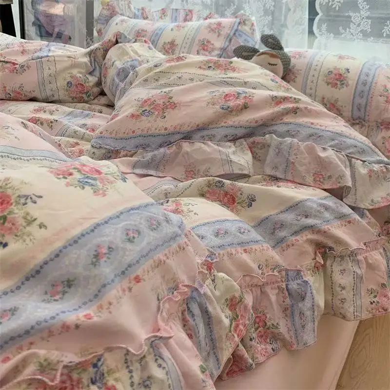Juego de cama Floral de prince - Aesthetic Floral Duvet Cover reseña y precio