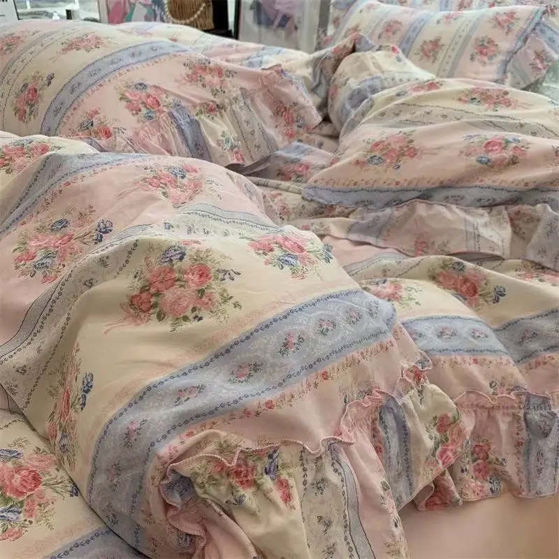 Juego de cama Floral de prince - Aesthetic Floral Duvet Cover reseña y precio