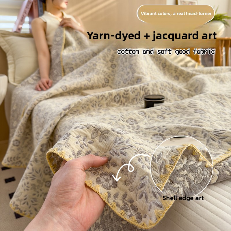 Manta de Muselina 100% Algodón - Muslin Cotton Bedspread reseña y precio