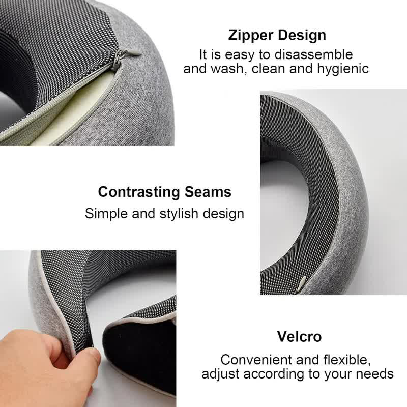 Almohada de viaje para el cuel - Anti Snore Contour Pillow reseña y precio