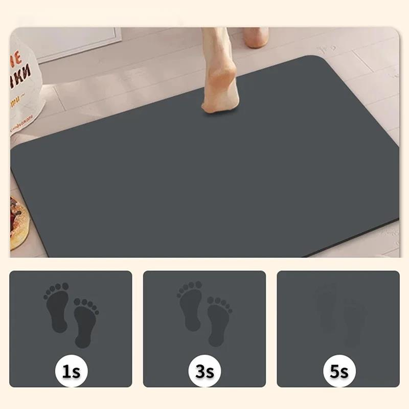 Alfombrilla de Baño de Tierra  - Quick Dry Diatomite Bath Mat reseña y precio