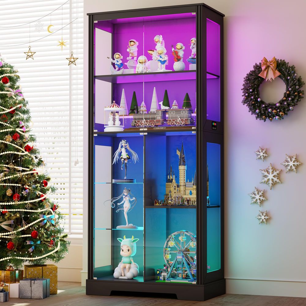 Vitrina Esquinera Iluminada co - Storage & Organization reseña y precio