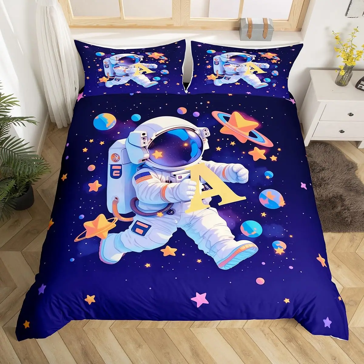 Juego de funda nórdica de astr - Duvet Cover Sets With Zipper reseña y precio