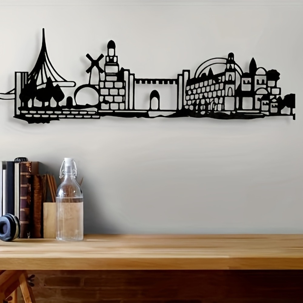 CIFBUY Arte de pared de metal, - Home Decor reseña y precio