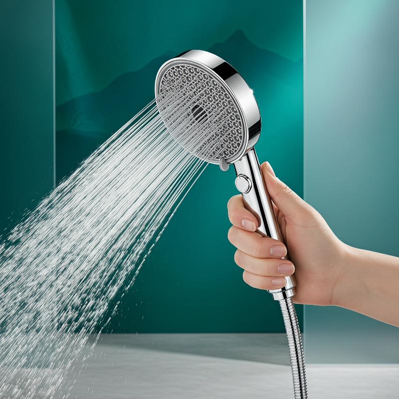 Nuevo cabezal de ducha portáti - High Pressure Shower Head Handheld reseña y precio