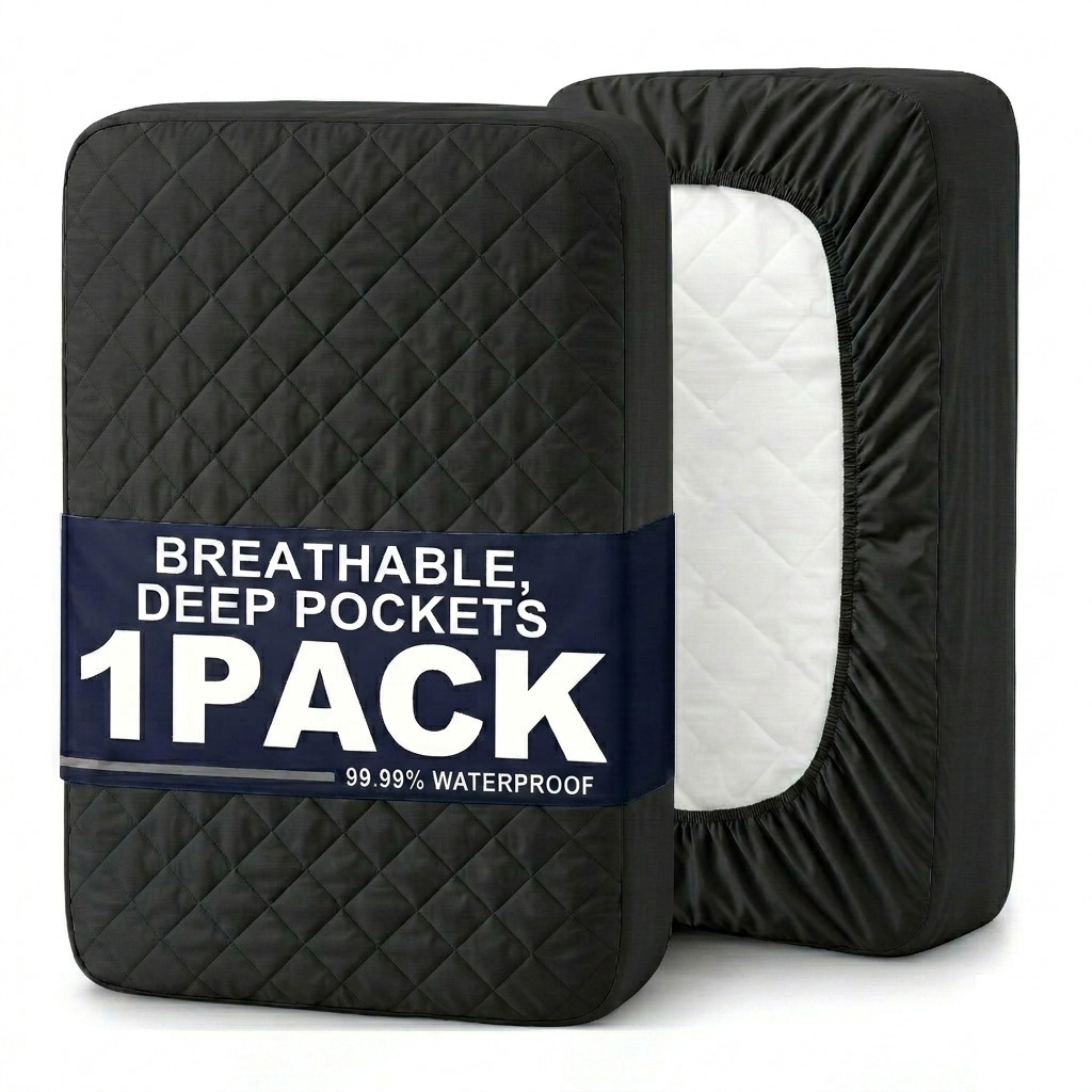 1 sábana ajustable moderna, su - Waterproof Mattress Protector Breathable reseña y precio